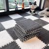 Soundproof Plush Patchwork Carpet: Bedroom & Living Room Rug, Free Cut, Silent Bedside Mat