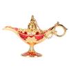 Magic Genie Lamp Exquisite Colorfast Eye Catching Alloy Embossed Pattern Genie Lamp for Bedroom Office