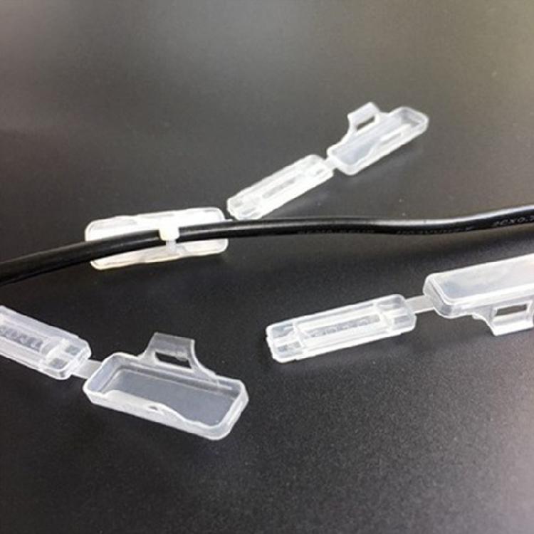 200Pcs Water Resistant Cable Marker Box Tear Proof Plastic Materials Portable for Home Theaters Networks Panel Wiring