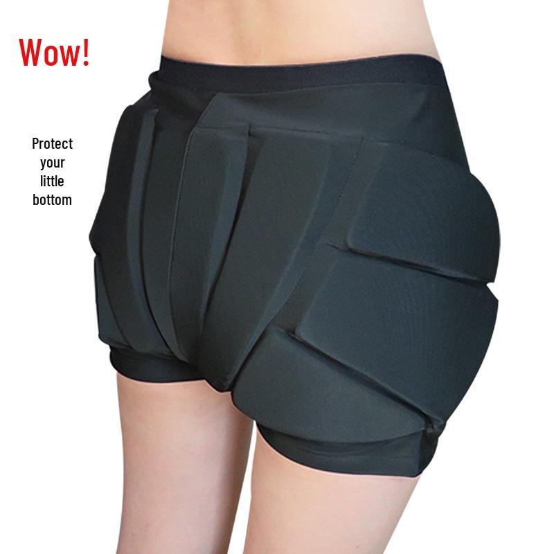 Kids' Lycra Elastic Ski & Skate Protective Shorts