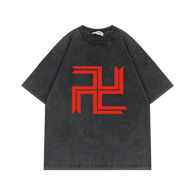 230g Tokyo Revengers T-Shirt Oversized Vintage Anime Print Baumwolle Kurzarm Tee