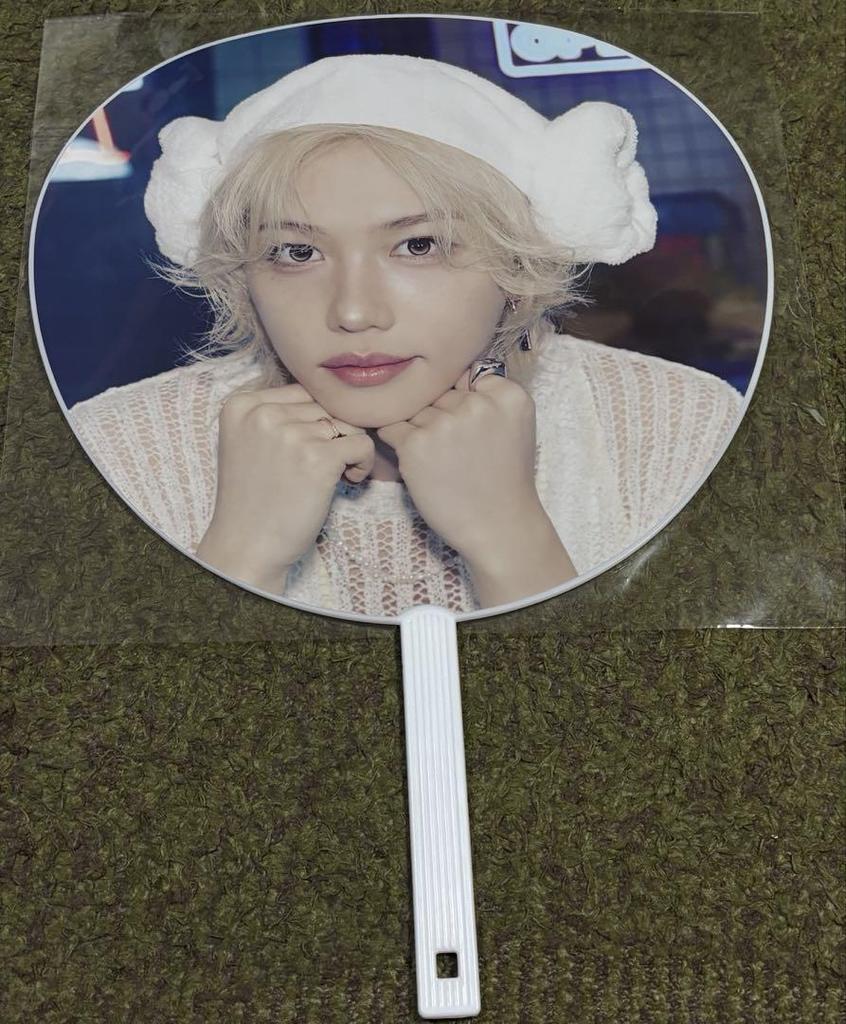 [USED] Straykids Felix JYP Popup Sauna Fan