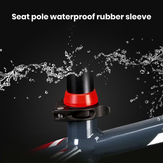 Silicon Ring Waterproof Mud Proof High Elasticity Wide Compatibility Flexible Protection Cycling Equipment
