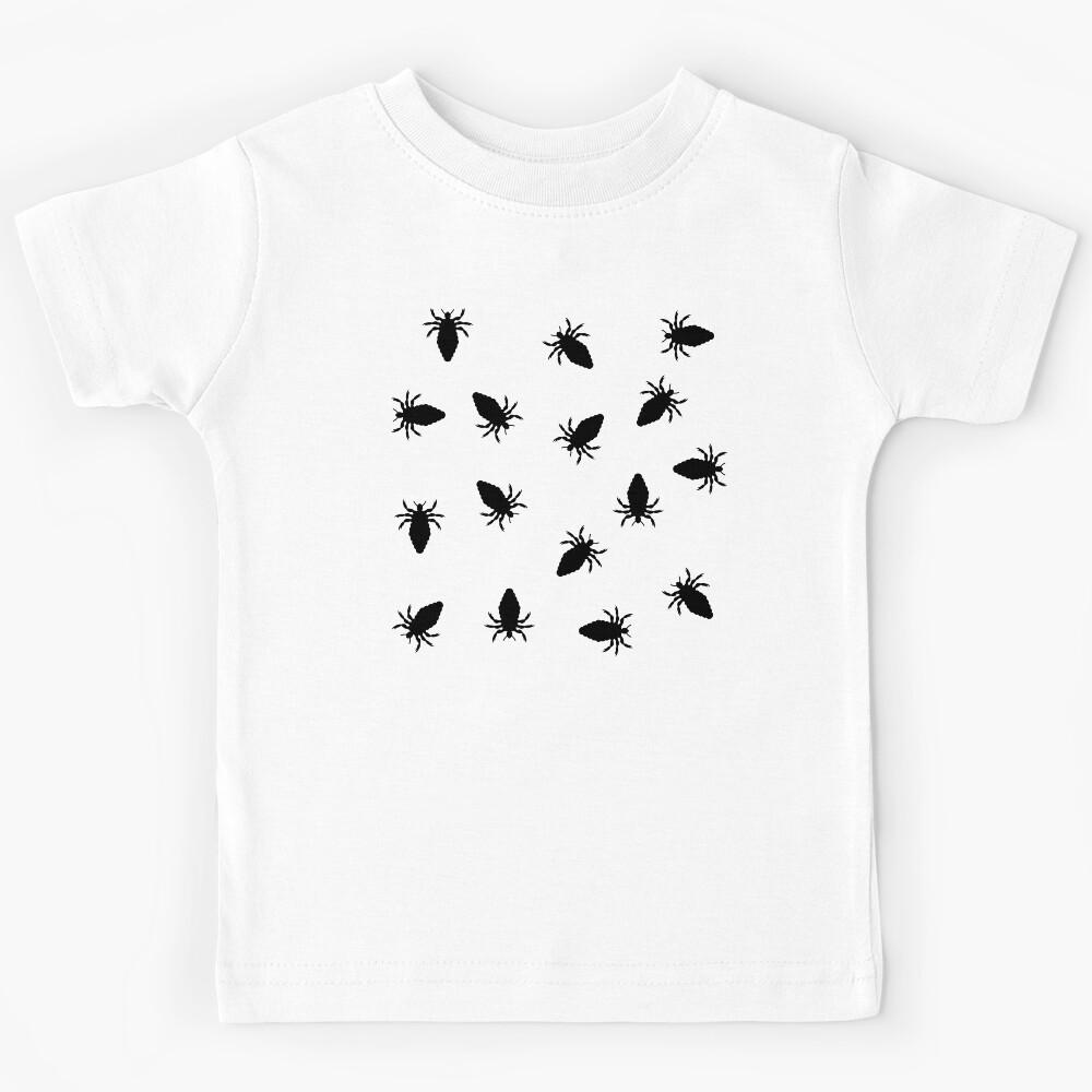 Black lady bug pattern Kids T-Shirt 170