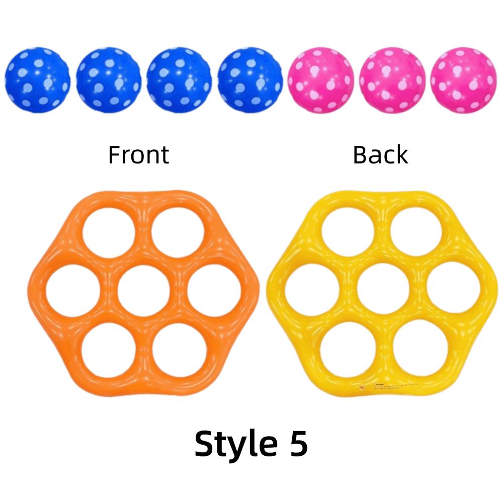 Triangle Shape Inflatable Ring Toss Toy PVC Material Inflatable Pool Toys Fun Water Games  Outdoor