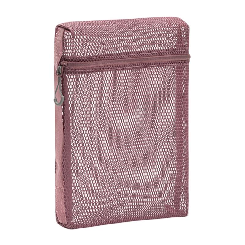 Portable Makeup Bag Travel Cosmetic Bag Mesh Wash Bag Toiletry Bag Clear Cosmetic Organisers Bag Lipstick Storage Pouch