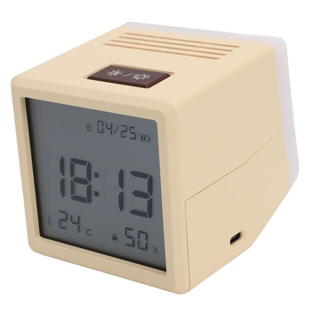 USB Charging Digital Alarm Clock Multifunctinal Night Light Clock Smart Alarm Clock Home Office