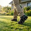 1 Paar Rasenlüfterschuhe Rasenlüfterschuhe mit Edelstahlspikes Bodenlüfterwerkzeug für Gartenbodenlockerung und Rasengesundheit (Versammlung