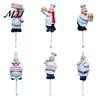 Decorative Kitchen Wall Hook Cute Chef Shape Hook, Strong Resin No Punch Adhesive Bathroom Backing for Home Hang Utensils Dishcloths Aprons Durable