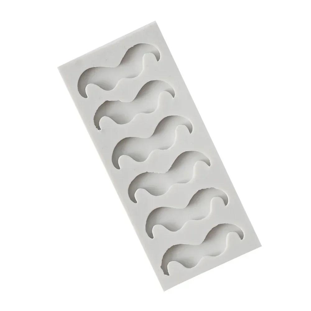 DIY Silicone Cake Mold Men Ladies Party Dress Moustache Fondant Cake Decorating Tools Chocolate Mold Kitchen Baking Molds