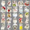 Lot de 50 Autocollants Mignons Chat Cartoon Imperméables pour Téléphones
