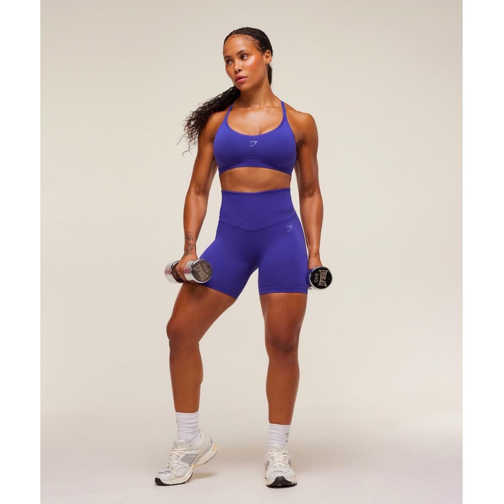 Gymshark Activate Seamless Bralette Cobalt Purple B2c4p Pbqf