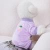 Pet Clothes Fruit Pattern Soft Cat Dog Clothes Four-legged Pyjamas Overalls Pet Supplies