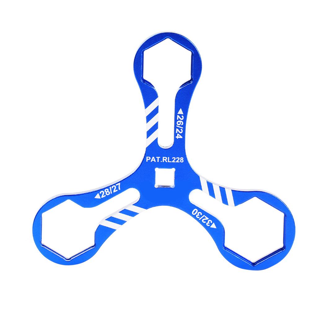 

Front Bike Dual Shoulder Disassembly Suntour Mountain End Wrench for Replacement Tool Repair XCR/XCT/XCM/RST Bicycle Cover y spanner