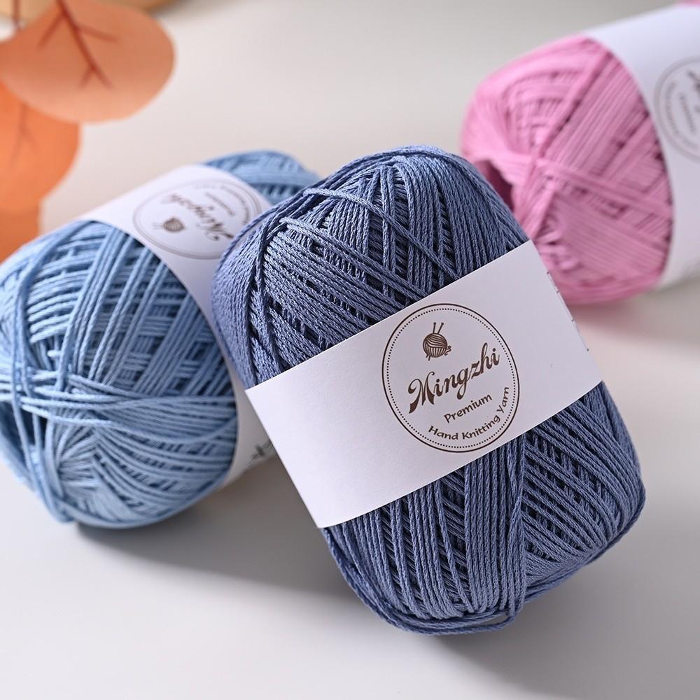 Blended Fiber Hand Knitting Yarn 1.2mm Crochet Yarn Organza Yarn Hand Knitting Crochet Projects