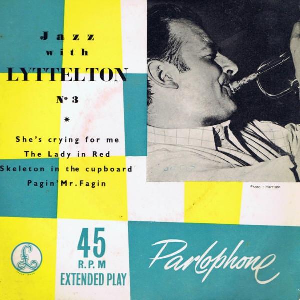 

7inch Record HUMPHREY LYTTELTON & HIS BAND - Jazz With Lyttelton (No. 3) GEP8572 Parlophone 1956 UK Jazz Used