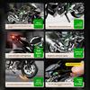 Grande Taille 1/9 Kawasaki H2R Simulation Spray Modèle de Moto Jouet Simulation Modèle de Moto en Alliage Collection de Voitures pour Garçon Cadeau Fait Main