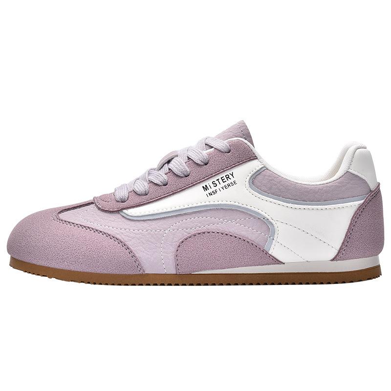 Frühling und Sommer neue vielseitige Retro-Freizeitschuhe mit weicher Sohle weiße Schuhe 2682