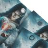 Fantasy Woman Holding Broken Heart Waterproof Shower Curtain