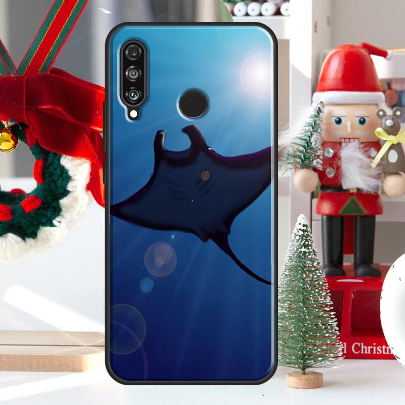 Animal Manta Ray For Huawei Nova 5T 9 10 SE 7i 8i 11i 12i Y73 Y72 Y61 Y91 Y60 Y70 Y90 P20 P40 P30 Lite Case