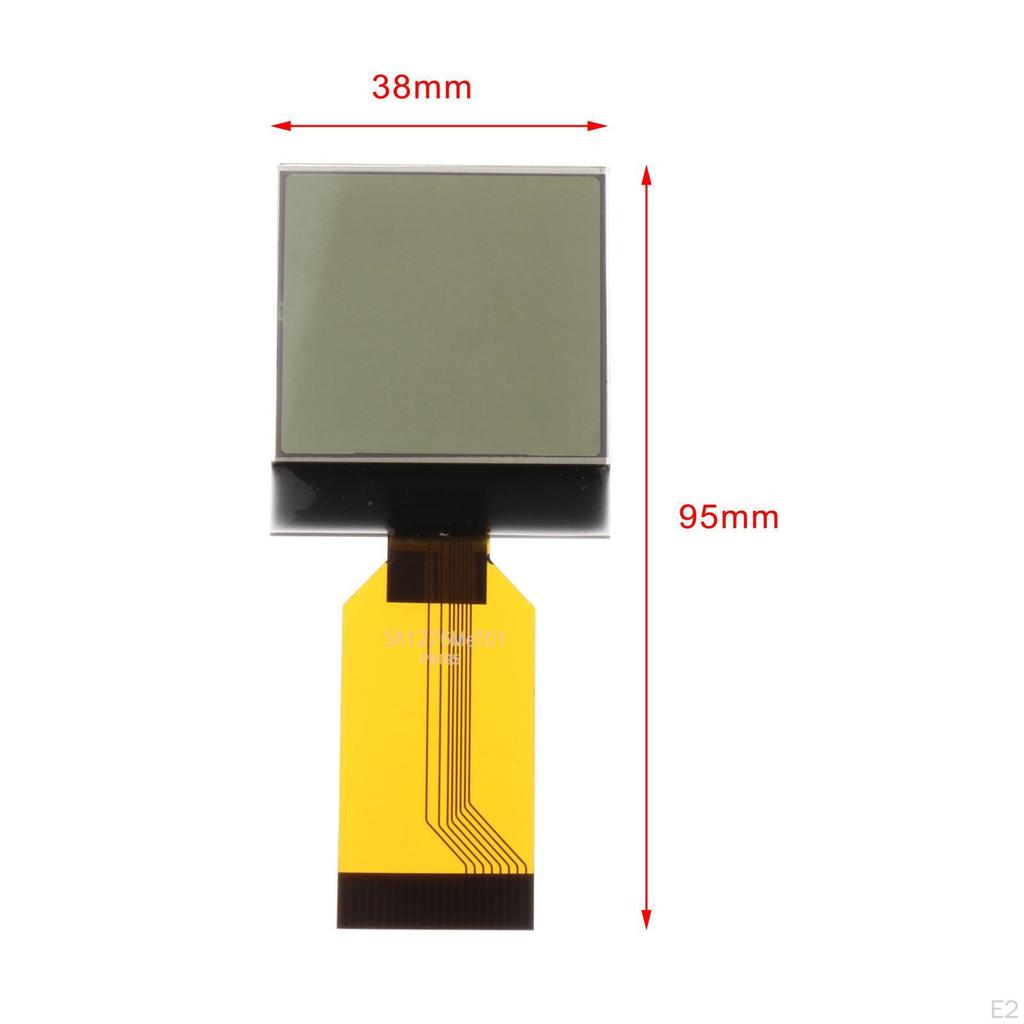Center Screen Instrument LCD Display Dashboard Pixel Repair 47125844 3.8cmx9.5cm for Tractor T TS