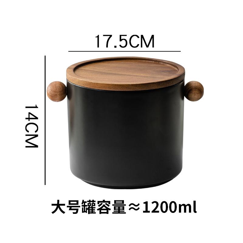 

Кофейный порошок, зерна, керамическая банка для чая, герметичная банка, банка для еды, конфет, влагостойкая, для кухни, разные зерна, закуски, коробка для хранения