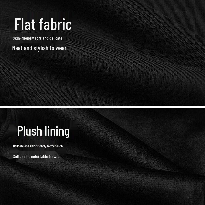 HLA Men's Fleece-Lined Sports Sweatpants