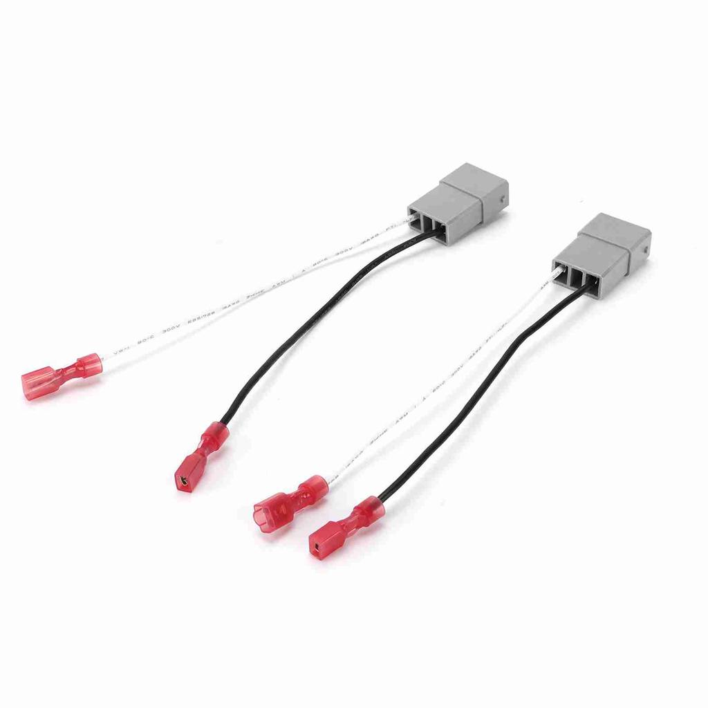 Pair Car Speaker Wire Harness Adapter Plug Modification Replacement for Acura Accord