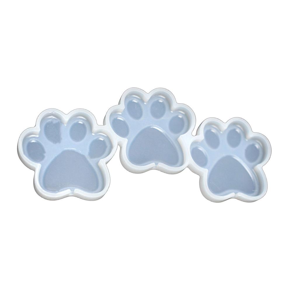 Silicone Lollipop Moulds Silicone Cake Mold Non-stick Animal Paw Shaped Chocolate Mould Candy Molds for Kitchen Baking