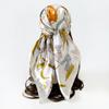 90cm Satin Printed Headscarf, Classic Floral Large Scarf, Women’s Shawl