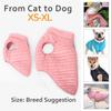 Padded Dog Coat Cold Weather Warm Fleece Lining Puffy Dog Jacket Vest Waterproof Windproof Dog Apparel for Small Large Puppies