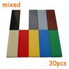 Non-Toxic 30Pcs 69729 Size 2X6 Bricks Flat Tile Smooth Moc Assemble Particles 2*6 Building Blocks Diy Educational Creative Toy For Kids