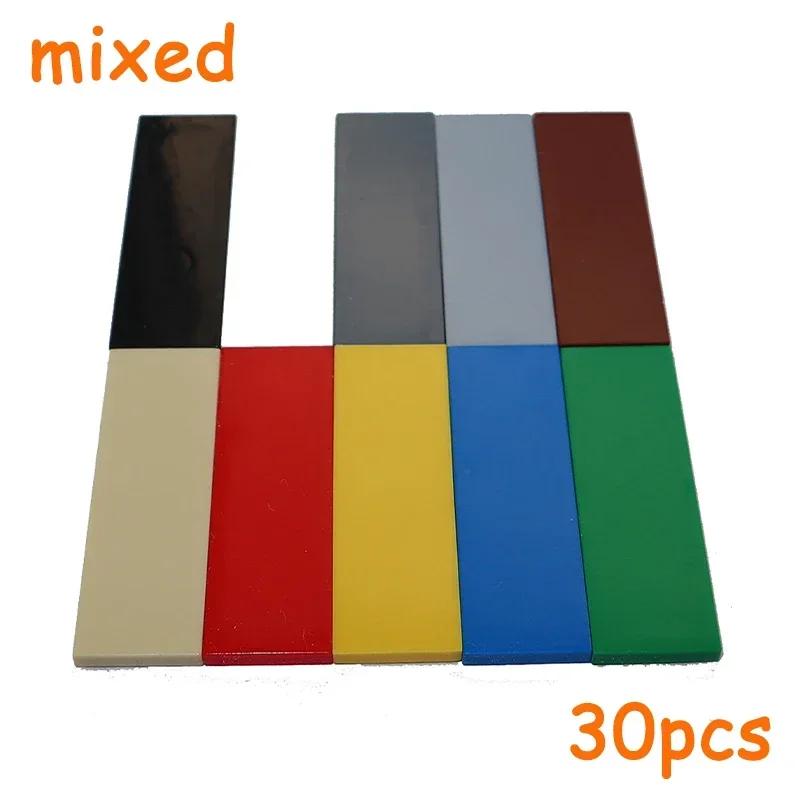 Non-Toxic 30Pcs 69729 Size 2X6 Bricks Flat Tile Smooth Moc Assemble Particles 2*6 Building Blocks Diy Educational Creative Toy For Kids