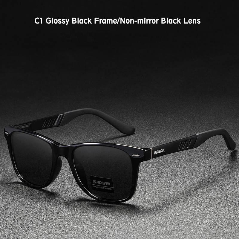 

KDEAM Photochromic and Polarized Sunglasses Men Navigational Aluminum Magnesium Frame Men s Glasses UV400 Night Vision Goggles