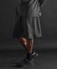 PHERMENON Essential Oversized Bermuda Shorts - Charcoal