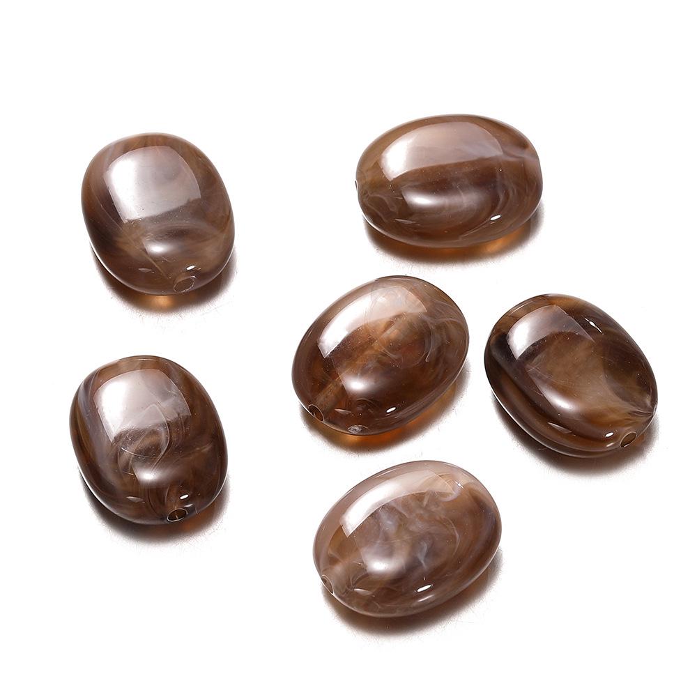 Acrylic Irregular Polygon Beads for DIY Phone Chains and Handmade Accessories