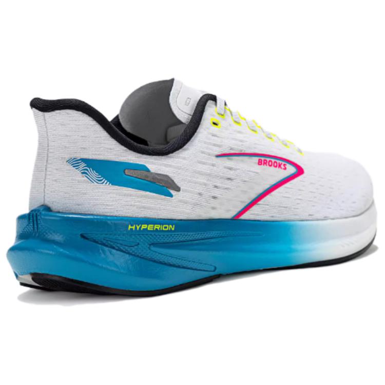 Brooks Hyperion White Blue Pink Men Sneakers 110407-1D-120