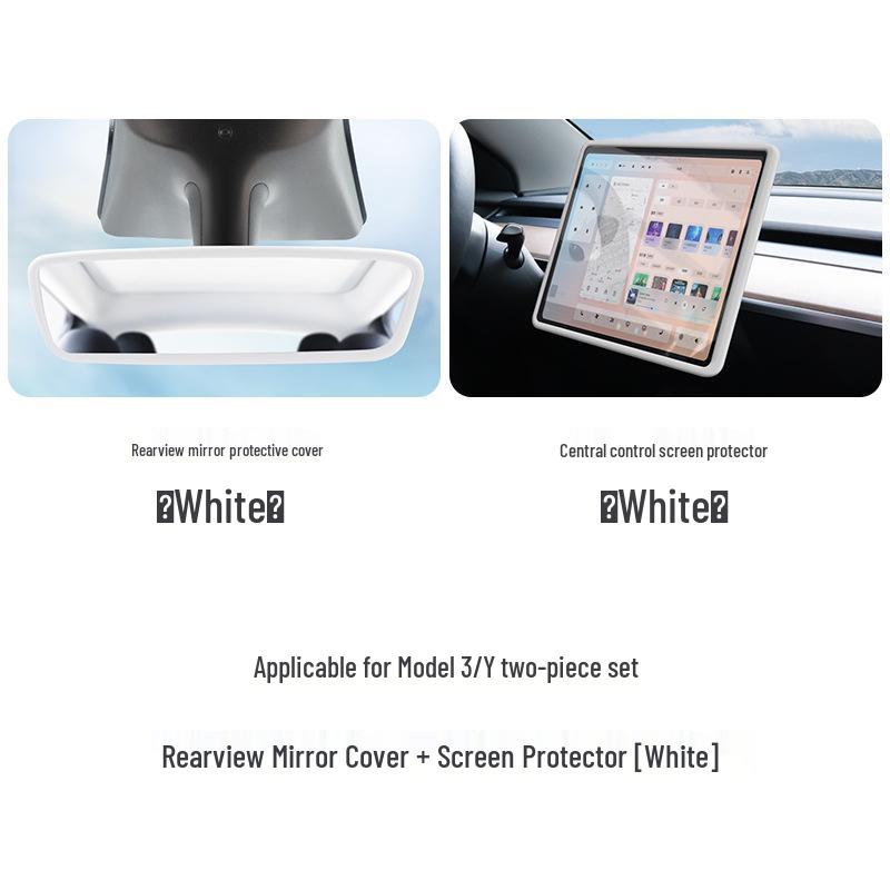 Silikon-Displayschutz & Konsolenabdeckung für Tesla Model 3/Y/YL