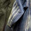 Men's Retro Dark Denim Jacket: Trendy European & American Street Style 