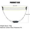 New Portable Folding Badminton Net Stand Easy Setup Adjustable Mobile Outdoor Sports Net for Garden/Backyard Fun