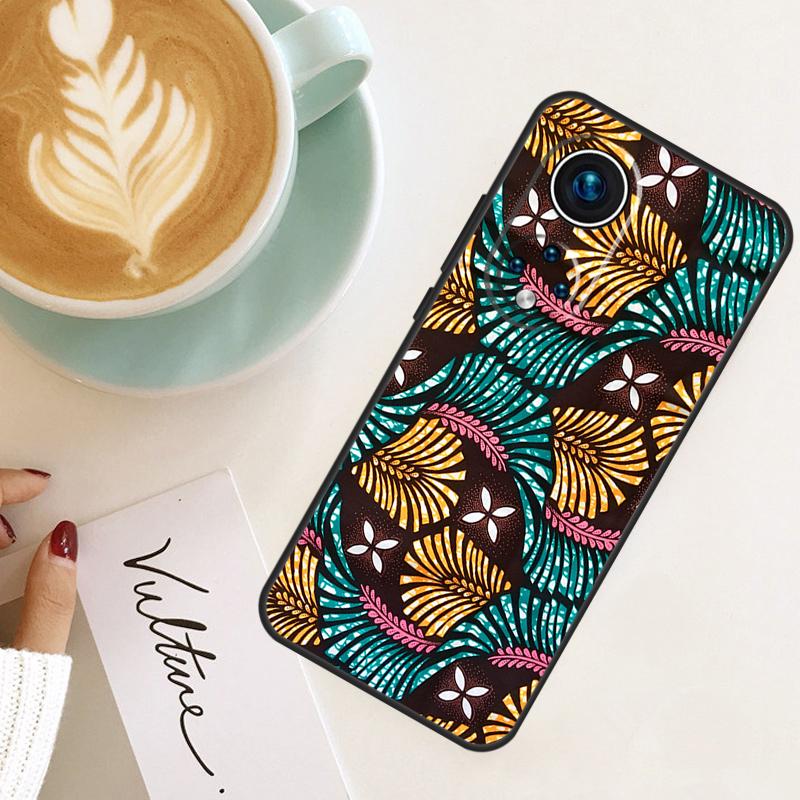

African Style Fabric Print For Honor Magic 8 Pro 7 6 5 Lite Case For Honor 400 200 50 70 90 X8c X9a X9b X9c X9d Win RT Honor 200
