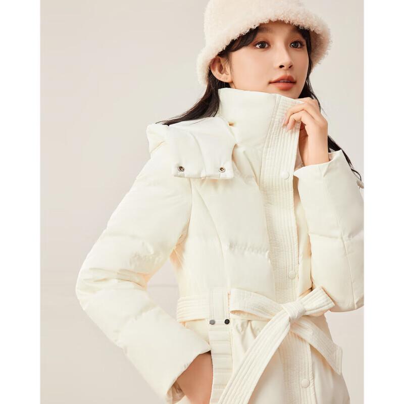 IEF 2024 Winter Fashion Slimming Long Down Jacket