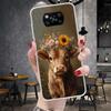 Cute Highland Cow Soft Phone Case For Xiaomi Redmi 15C 15 13C 13 Poco X5 X6 X7 F7 Ultra M7 12C 12 10 10C 9C 9A 9T 9 Fundas Poco