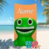 Customizable personalized beach towels Garten Of Banban themed designs.Suitable for the beach, yoga, sports;ideal as beach accessories