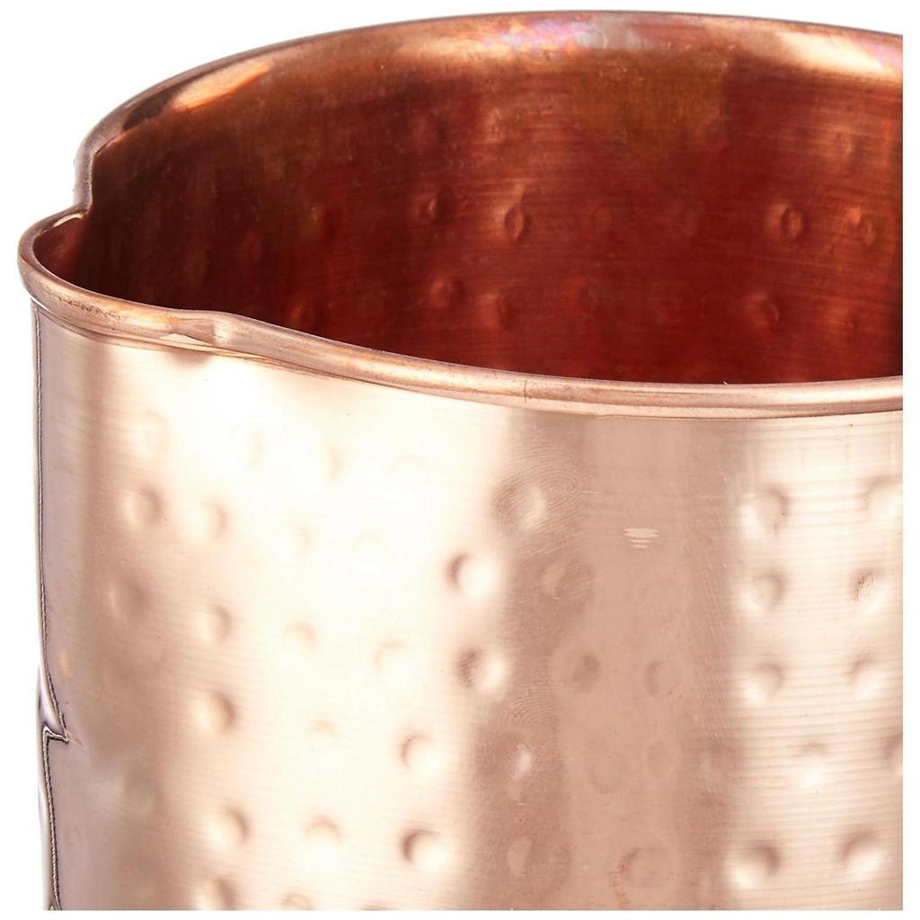 Hammered Copper Jug, 1350 Ml