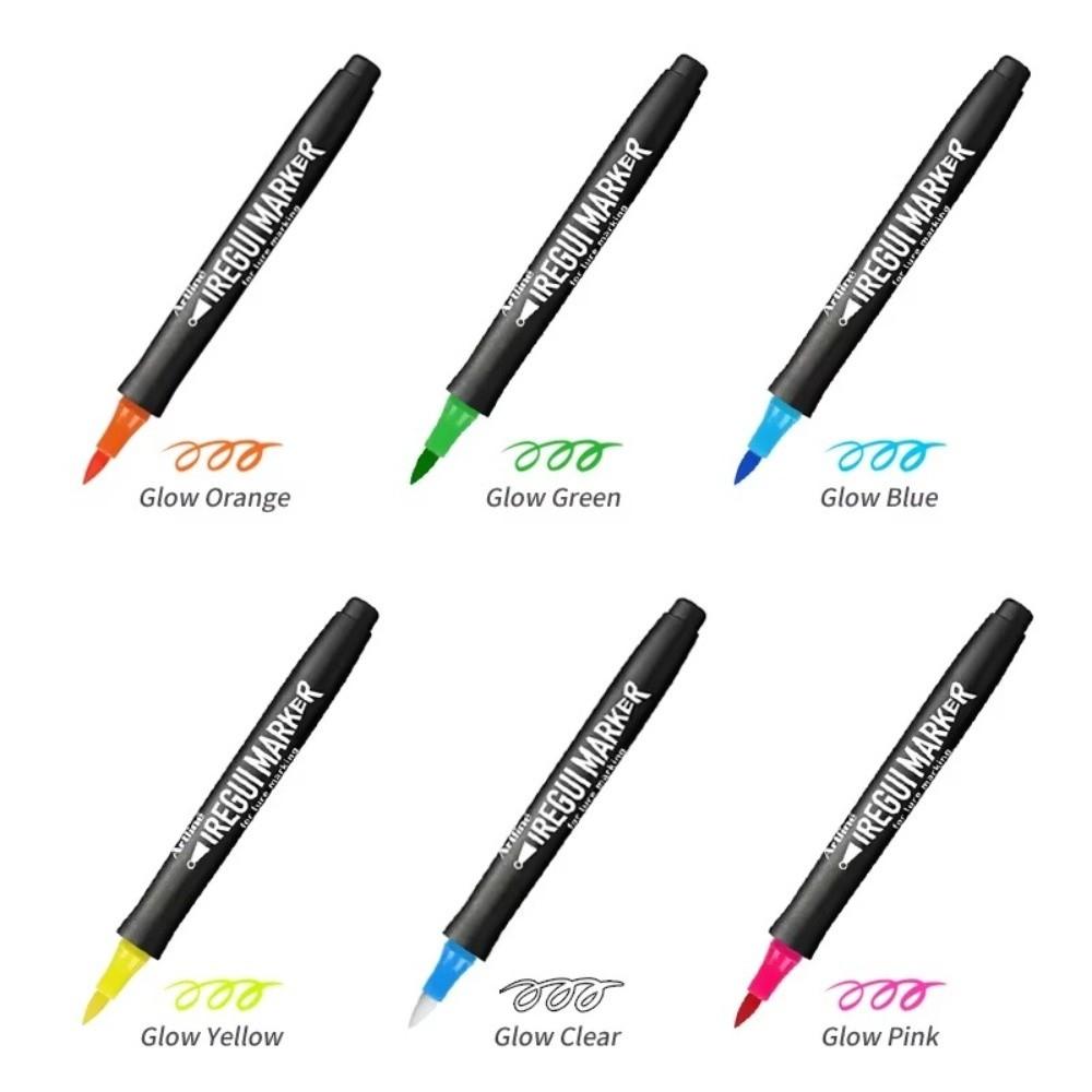 UV Reflective Lure Marker Pen DIY Paint Fishing Paint Marker Fishing Bait Paint  Outdoor Fishing