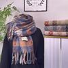 Versatile Plaid Scarf Soft Warm Wrap New Tassel Shawl  Autumn Winter