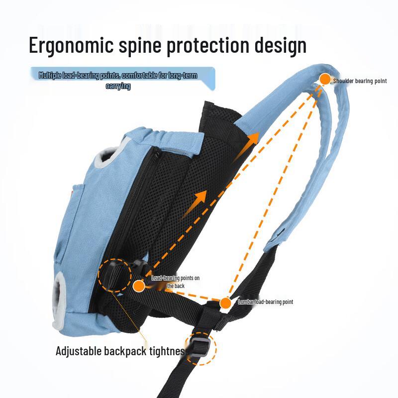 

Portable Breathable Dog Carrier Backpack L