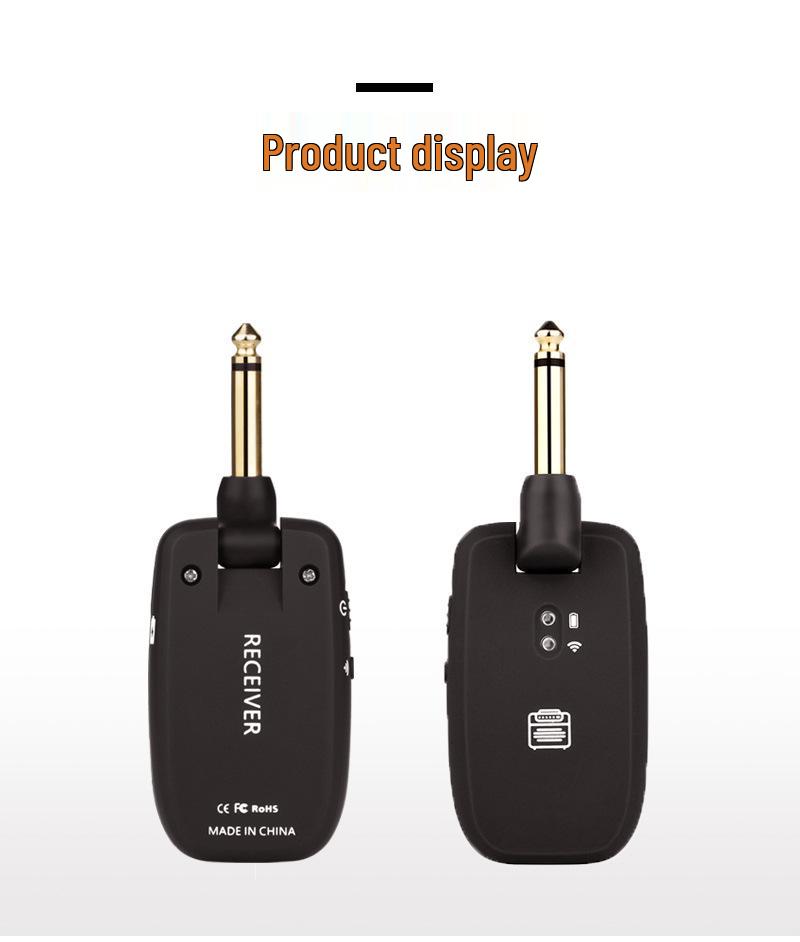 Wireless Electric Guitar Transmitter & Receiver Audio System