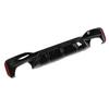 Rear Bumper Diffuser Lip with Tow Hook Cover for M Competition High Performance Strong   Replacement for 5 Series G30 G31 M Sport M5